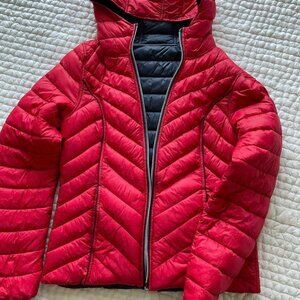 NÁUTICA- REVERSIBLE PACKABLE HOODED COAT (USED)